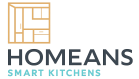 homeans smart kitchens logo design